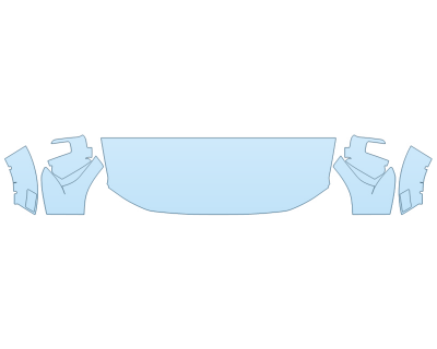 2024 FORD F-150 RAPTOR R HOOD FENDERS MIRRORS 24 INCH (WRAPPED EDGES) 2024 FORD F-150 RAPTOR R HOOD FENDERS MIRRORS 24 INCH (WRAPPED EDGES)