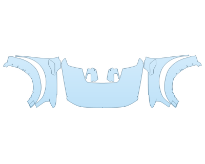 2024 FORD F-150 RAPTOR R HOOD FENDERS MIRRORS FULL (WRAPPED EDGES) 2024 FORD F-150 RAPTOR R HOOD FENDERS MIRRORS FULL (WRAPPED EDGES)