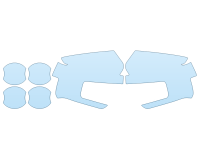 2024 FORD F-150 RAPTOR R MIRRORS DOOR CUPS 2024 FORD F-150 RAPTOR R MIRRORS DOOR CUPS