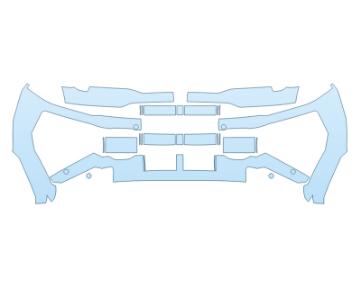 2024 FORD F-150 SHELBY F-150 BUMPER W SENSORS