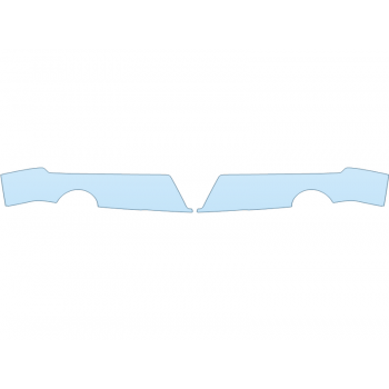 2024 FORD F-150 SHELBY F-150 REAR BUMPER