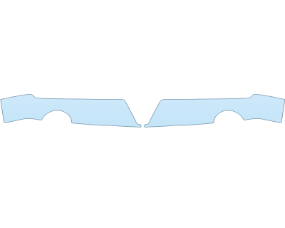 2024 FORD F-150 SHELBY F-150 REAR BUMPER