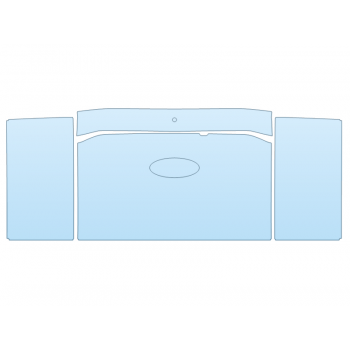 2024 FORD F-150 SHELBY F-150 FULL TAILGATE KIT W/O BADGES/STRIPES