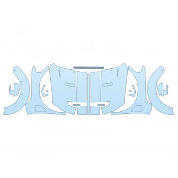 2024 FORD F-150 SHELBY F-150 HOOD FENDERS MIRRORS FULL (WRAPPED EDGES)