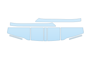 2027 FORD F-150 SHELBY F-150 ROOF PILLARS