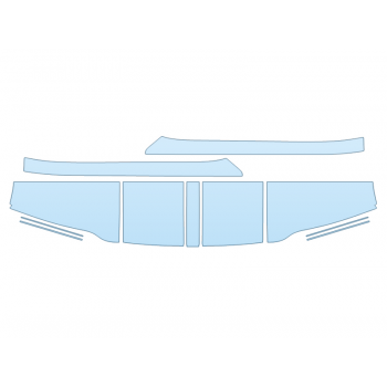 2024 FORD F-150 SHELBY F-150 ROOF PILLARS