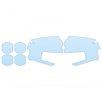 2024 FORD F-150 STX MIRRORS DOOR CUPS