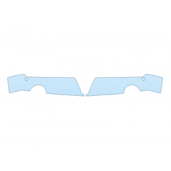 2024 FORD F-150 TREMOR REAR BUMPER 18 INCH SENSORS