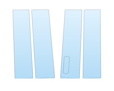 2024 FORD F-150 XL B PILLARS W/ KEYLESS ENTRY