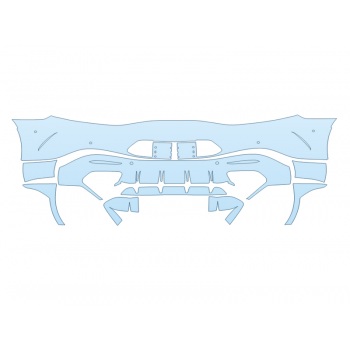 2025 MERCEDES-BENZ AMG GT 2 DOOR 63 REAR BUMPER W SENSORS 2025 MERCEDES-BENZ AMG GT 2 DOOR 63 REAR BUMPER W SENSORS