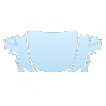 2025 MERCEDES-BENZ AMG GT 2 DOOR 63 HOOD FENDERS MIRRORS FULL (WRAPPED EDGES) SEAMED KIT