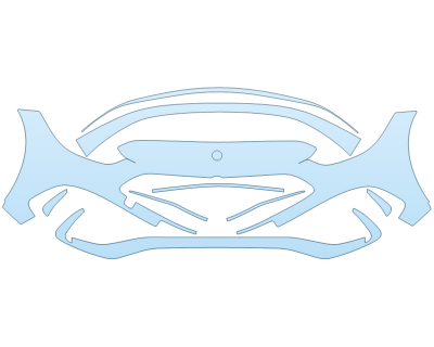 2025 MERCEDES-BENZ C-CLASS C43 AMG SEDAN BUMPER 2025 MERCEDES-BENZ C-CLASS C43 AMG SEDAN BUMPER