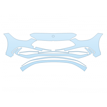 2025 MERCEDES-BENZ C-CLASS C43 AMG SEDAN BUMPER SEAMED