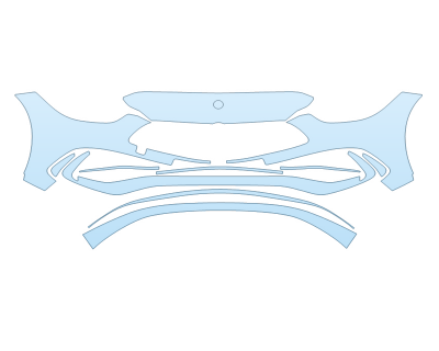 2025 MERCEDES-BENZ C-CLASS C43 AMG SEDAN BUMPER SEAMED 2025 MERCEDES-BENZ C-CLASS C43 AMG SEDAN BUMPER SEAMED