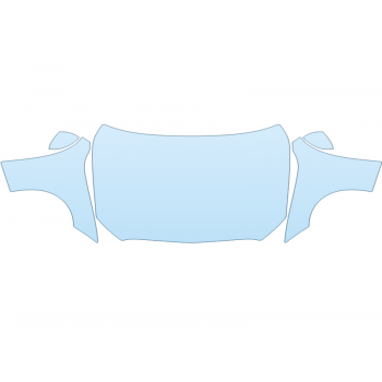 2025 MERCEDES-BENZ C-CLASS C43 AMG SEDAN HOOD FENDERS MIRRORS FULL (WRAPPED EDGES)