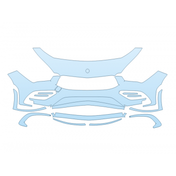 2025 MERCEDES-BENZ CLA-CLASS AMG 35 COUPE BUMPER