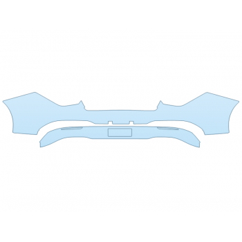 2025 MERCEDES-BENZ CLA-CLASS AMG 35 COUPE REAR BUMPER