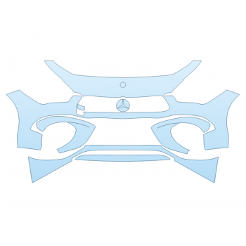 2025 MERCEDES-BENZ CLA-CLASS AMG 45 COUPE BUMPER 2025 MERCEDES-BENZ CLA-CLASS AMG 45 COUPE BUMPER