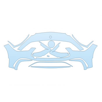 2025 MERCEDES-BENZ CLE-CLASS CABRIOLET AMG CLE 53 BUMPER W/AMG PERF PKG