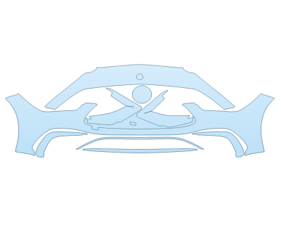 2025 MERCEDES-BENZ CLE-CLASS COUPE AMG CLE 53 BUMPER