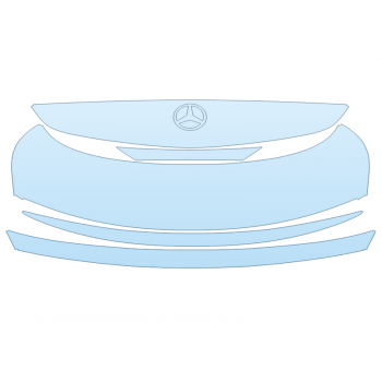 2025 MERCEDES-BENZ CLE-CLASS COUPE AMG CLE 53 FULL TRUNK SPOILER NO BADGES