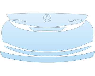 2025 MERCEDES-BENZ CLE-CLASS COUPE AMG CLE 53 FULL TRUNK SPOILER W/BADGES