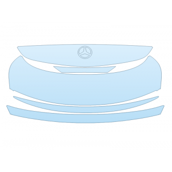 2025 MERCEDES-BENZ CLE-CLASS COUPE CLE 300 4MATIC AMG LINE FULL TRUNK SPOILER NO BADGES