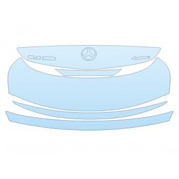 2025 MERCEDES-BENZ CLE-CLASS COUPE CLE 300 4MATIC AMG LINE FULL TRUNK SPOILER W/BADGES