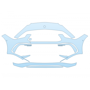 2025 MERCEDES-BENZ CLE-CLASS COUPE CLE 450 4MATIC BUMPER W SENSORS