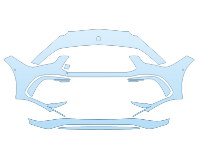 2025 MERCEDES-BENZ CLE-CLASS COUPE CLE 450 4MATIC BUMPER W SENSORS 2025 MERCEDES-BENZ CLE-CLASS COUPE CLE 450 4MATIC BUMPER W SENSORS