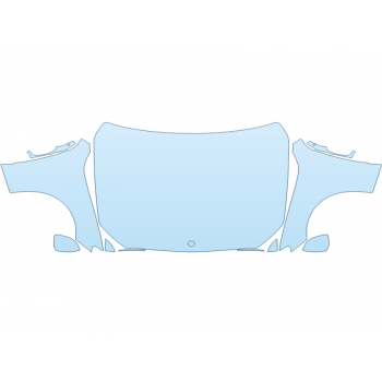 2025 MERCEDES-BENZ E-CLASS SEDAN 350 HOOD FENDERS MIRRORS FULL (WRAPPED EDGES)