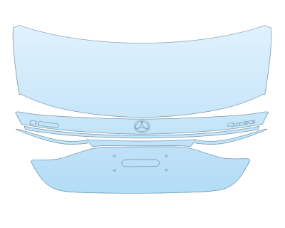 2025 MERCEDES-BENZ E-CLASS SEDAN 350 4MATIC TRUNK W/ 350 4MATIC BADGING 2025 MERCEDES-BENZ E-CLASS SEDAN 350 4MATIC TRUNK W/ 350 4MATIC BADGING