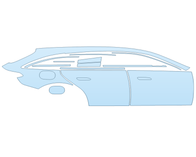 2025 MERCEDES-BENZ E-CLASS WAGON E 450 4MATIC ALL-TERRAIN FULL PASSENGER SIDE