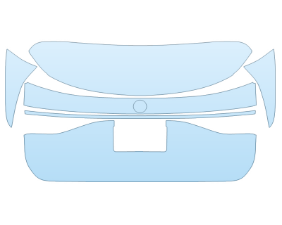 2025 MERCEDES-BENZ E-CLASS WAGON E 450 4MATIC ALL-TERRAIN FULL REAR HATCH NO BADGES