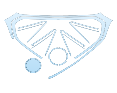 2025 MERCEDES-BENZ E-CLASS WAGON E 450 4MATIC ALL-TERRAIN GRILL