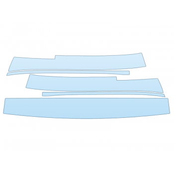 2025 MERCEDES-BENZ EQE-CLASS 350 SUV ROOF PILLARS