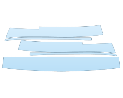 2025 MERCEDES-BENZ EQE-CLASS 350 SUV ROOF PILLARS