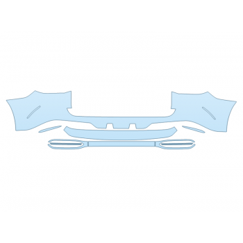 2025 MERCEDES-BENZ EQE-CLASS 350+ SUV REAR BUMPER