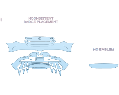 2025 MERCEDES-BENZ EQE-CLASS AMG SEDAN REAR BUMPER