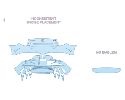 2025 MERCEDES-BENZ EQE-CLASS AMG SEDAN REAR BUMPER W SENSORS