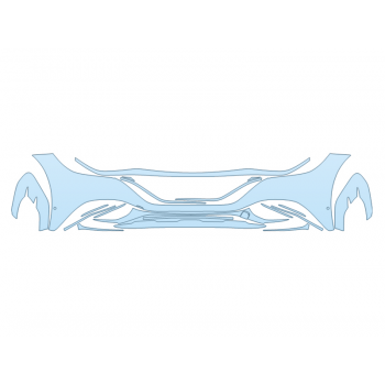 2025 MERCEDES-BENZ EQE-CLASS AMG SUV BUMPER W SENSORS