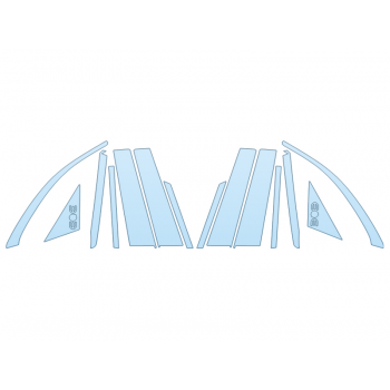 2025 MERCEDES-BENZ EQE-CLASS AMG SUV B PILLAR