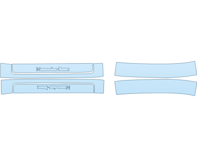 2025 MERCEDES-BENZ EQE-CLASS AMG SUV DOOR SILLS