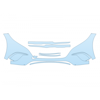 2025 MERCEDES-BENZ EQS-CLASS SUV 450+ BUMPER
