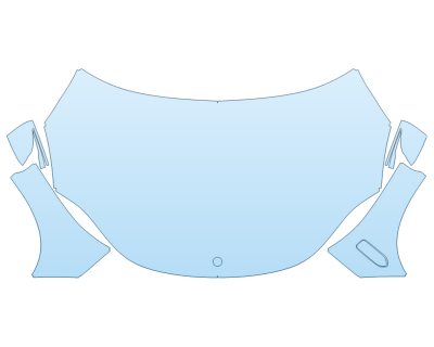 2025 MERCEDES-BENZ EQS-CLASS SUV 450+ HOOD FENDERS MIRRORS FULL (WRAPPED EDGES) 2025 MERCEDES-BENZ EQS-CLASS SUV 450+ HOOD FENDERS MIRRORS FULL (WRAPPED EDGES)