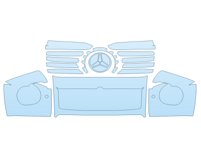 2025 MERCEDES-BENZ G-CLASS 550 GRILL