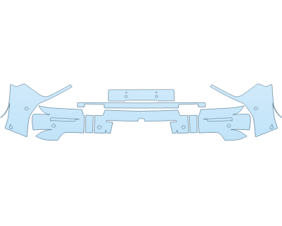 2025 MERCEDES-BENZ G-CLASS 550 AMG LINE REAR BUMPER W SENSORS 2025 MERCEDES-BENZ G-CLASS 550 AMG LINE REAR BUMPER W SENSORS