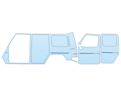 2025 MERCEDES-BENZ G-CLASS 550 AMG LINE FULL DRIVER SIDE NO BADGES 2025 MERCEDES-BENZ G-CLASS 550 AMG LINE FULL DRIVER SIDE NO BADGES