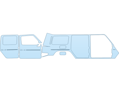 2025 MERCEDES-BENZ G-CLASS 550 AMG LINE FULL PASSENGER SIDE NO BADGES 2025 MERCEDES-BENZ G-CLASS 550 AMG LINE FULL PASSENGER SIDE NO BADGES