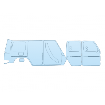 2025 MERCEDES-BENZ G-CLASS 580 W/EQ TECH FULL PASSENGER SIDE